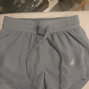 Women's Gray Athletic Shorts